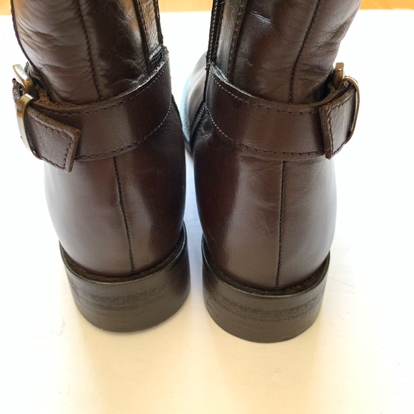 Seychelles Brown Leather Riding Boots - Picture 2 of 8